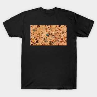 Beach Stones Abstract 12 T-Shirt